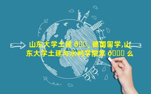 山东大学土建 🕸 德国留学,山东大学土建与水利学院怎 🐟 么样